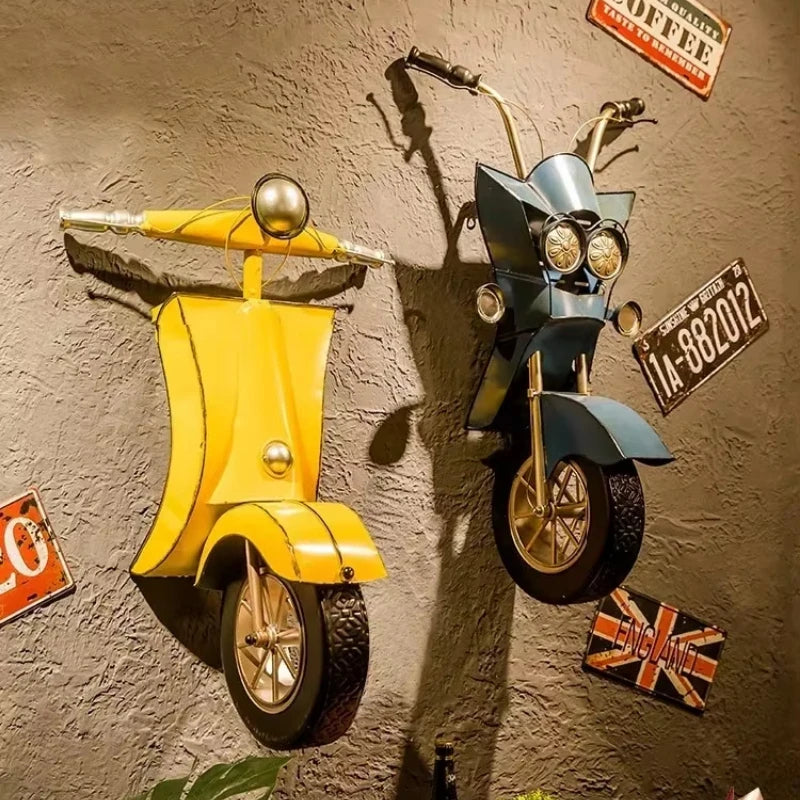 Industry Wall Hanging Motorcycle Decor - Image 3