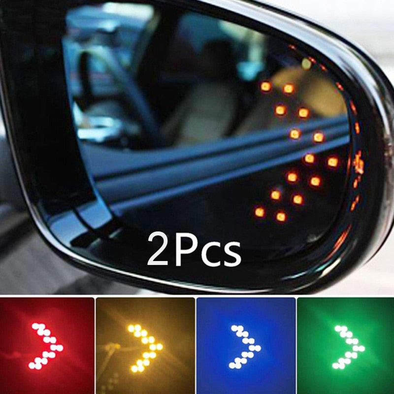 2 Pcs LED Arrow Panel For Car