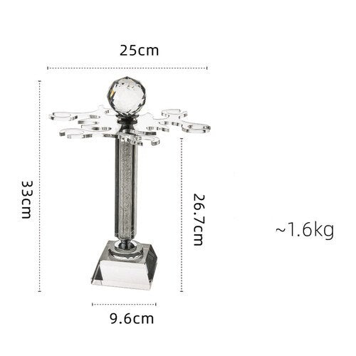 Rotatable Crystal Wine Glass Holder - Image 10