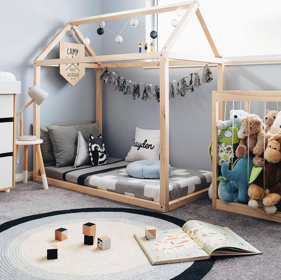 Wooden Dream House Kids Bed Frame - Image 0