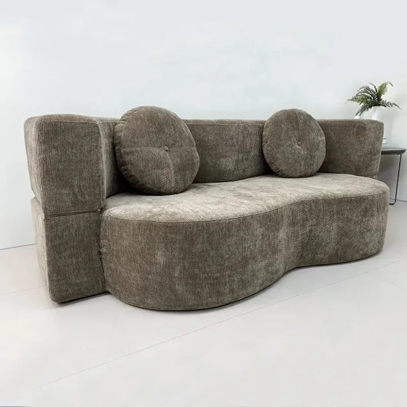 Space-Saving High-Density Foam Foldable Modular Reclining Sofa