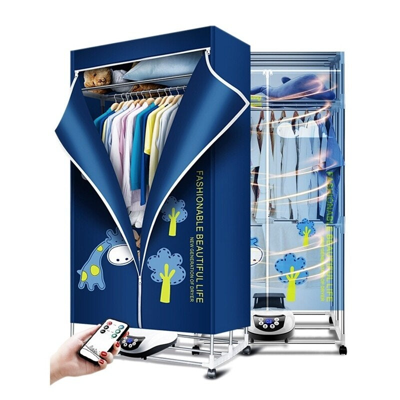 Foldable Clothes Dryer with Remote Control - Image 5