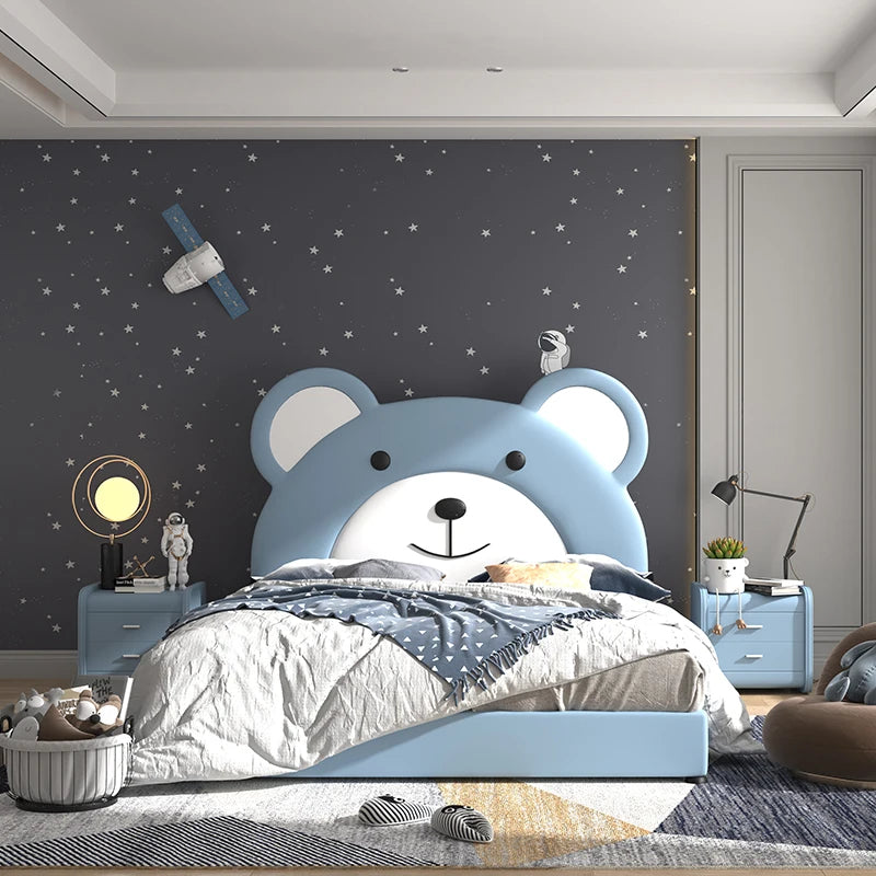 Cute Bear Cartoon Kids Bear Bed - Image 2