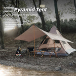 Pyramid Portable Waterproof Camp Pro Tent