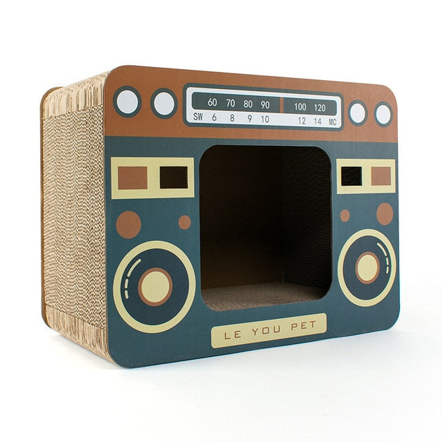 DIY Vintage Cat Scratching Board Bed - Image 6