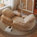 Nordic Style Foldable Lazy Single Recliner Sofa Bed