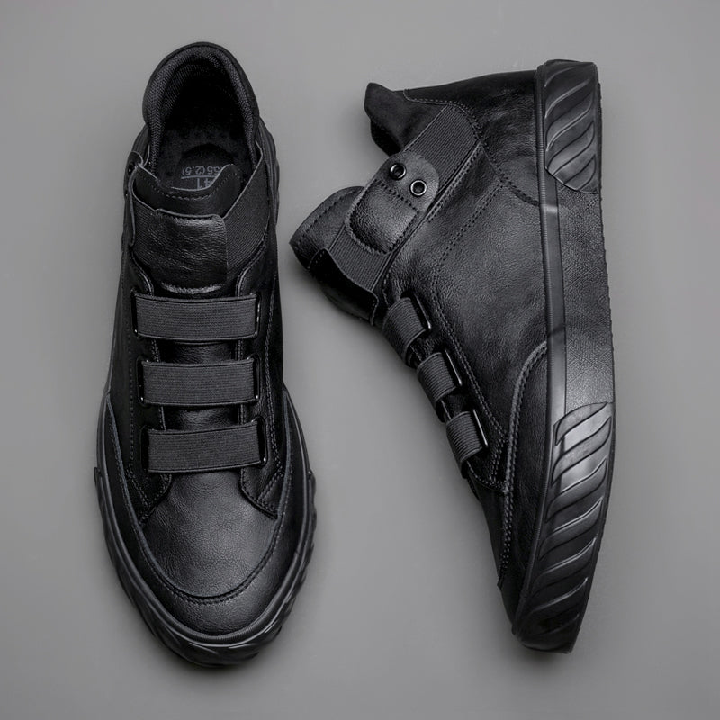 Airy Breathable Men Leather Shoes