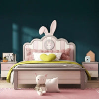 Sleepy Rabbit Wooden Kids Bed - Image 1