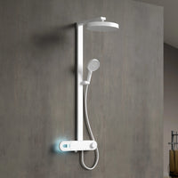 Ultra Rain Matte Wall Mounted Brass Rainfall Shower Set - Image 0