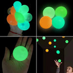 Luminous Sticky Anti-Stress Balls