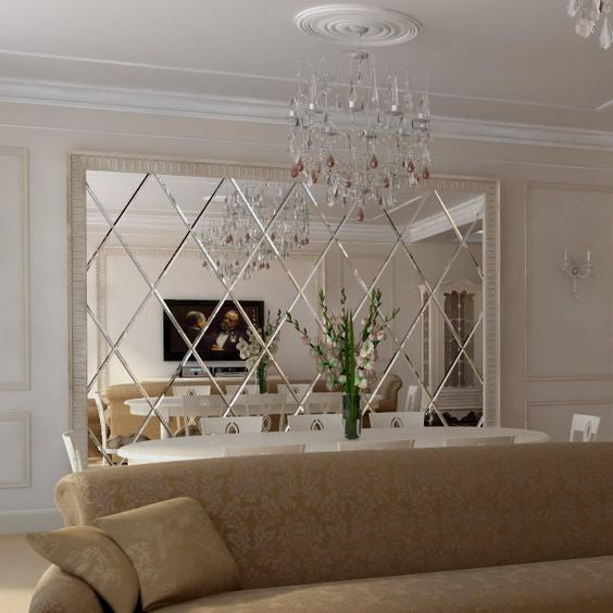Customized Luxury Beveled Glass Mirror for entrance foyer wall - Image 7