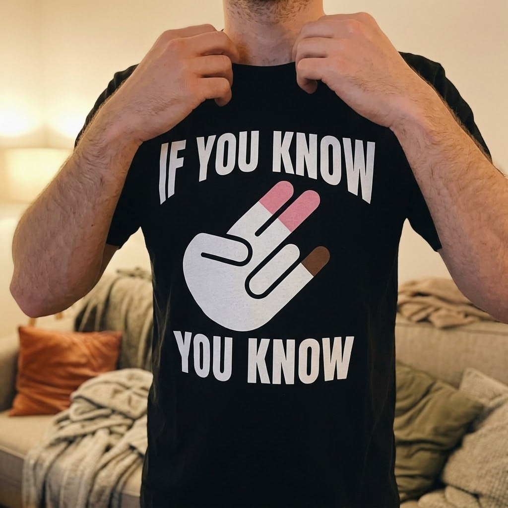 Inside Joke If You Know You Know T-Shirt - Image 1