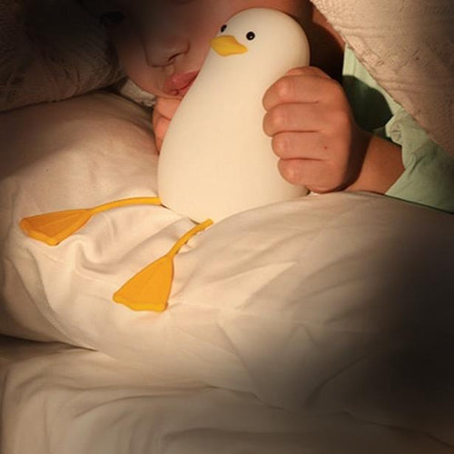 Happy Duck Bedside Night Lamp - Image 0