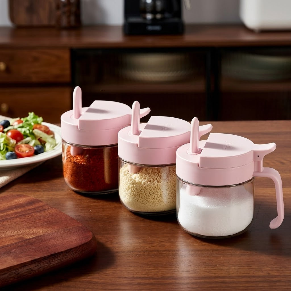 Zero Drip Airtight Smart Measuring Seasoning Jar - Image 14