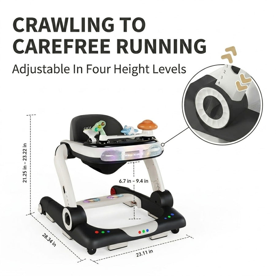 Multi Functional Anti Rollover Baby Walker - Image 9