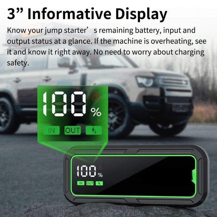 Instant Start High-Efficiency Car Jump Starter - Image 4
