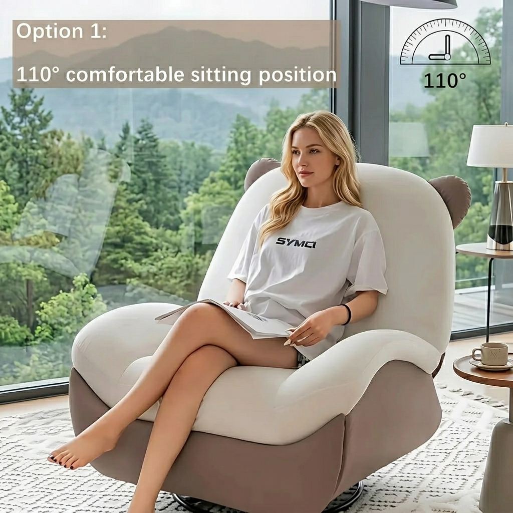 Ergonomic Comfortable Italian Style Rocking Chair - Image 5