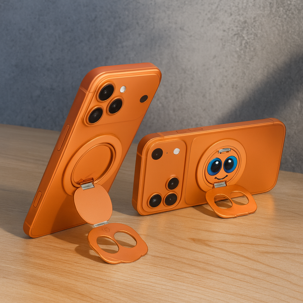 Panda Eyes Magnetic Adjustable Phone Ring Stand - Image 0