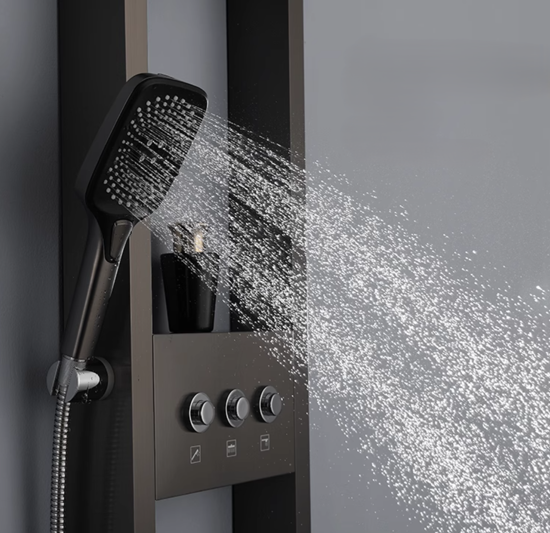 Smart Digital Display Elegant Rainfall Shower Set - Image 7