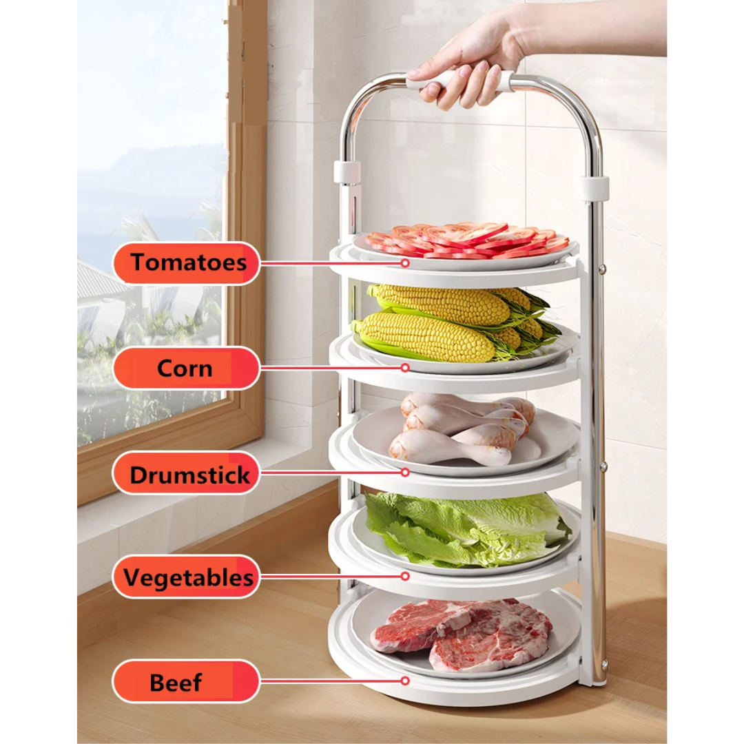 Stack Ease Compact Kitchen Organizer Rack