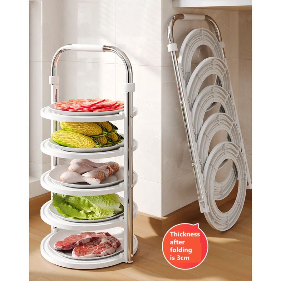 Stack Ease Compact Kitchen Organizer Rack - Image 4