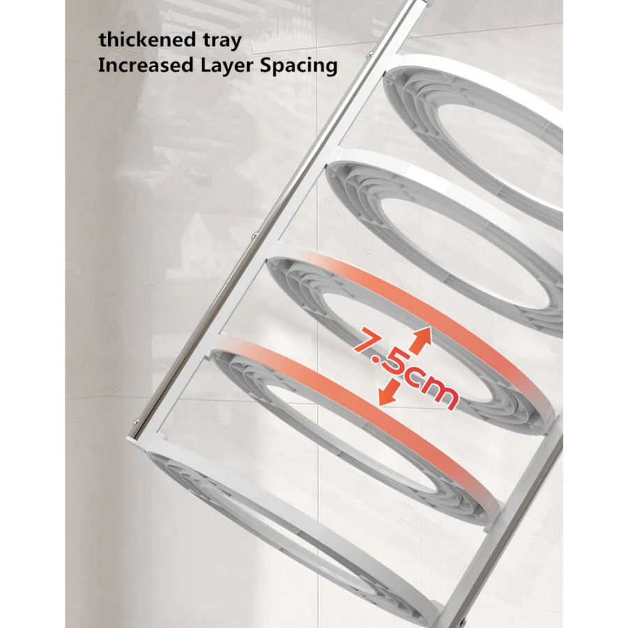 Stack Ease Compact Kitchen Organizer Rack - Image 2