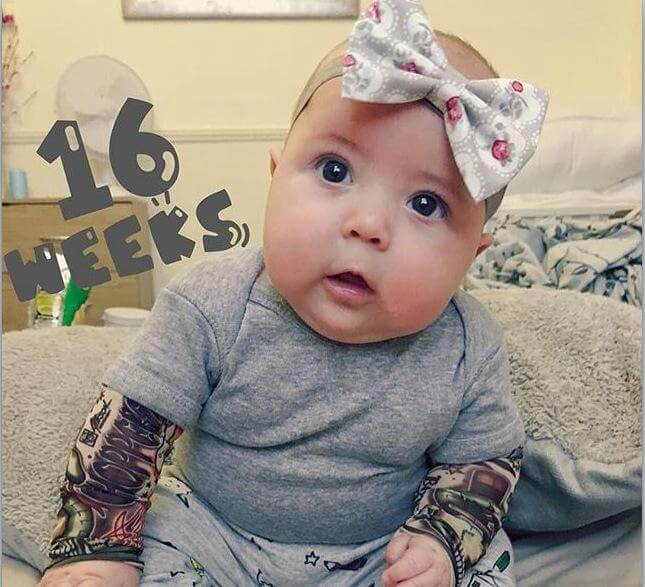 Tattooed Baby bodysuit - Image 2