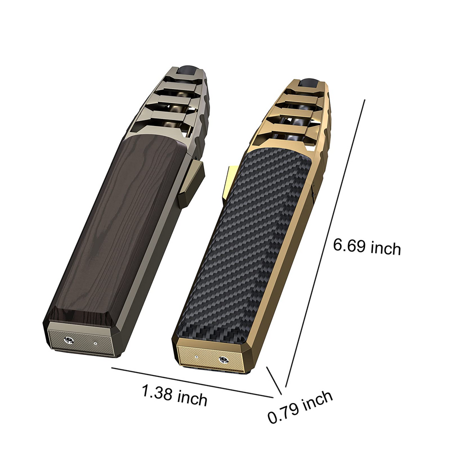 Outdoor Windproof Jet Powerful Turbine Lighter - Image 9