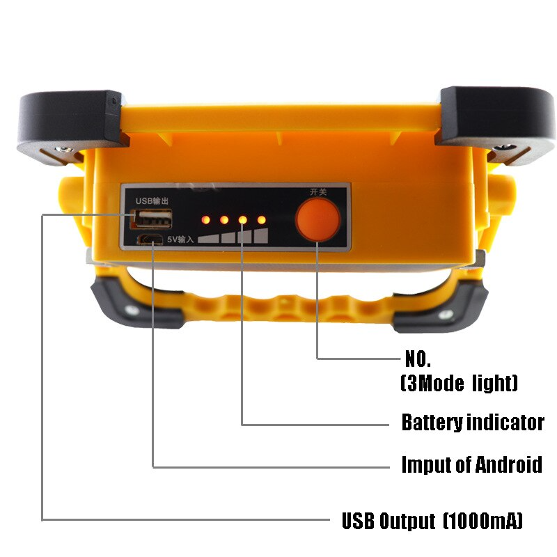 Solar Power Bank Led Camping Light - Image 1