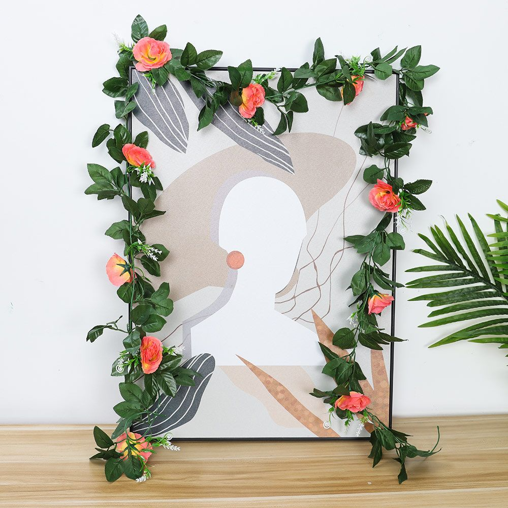 Artificial Rose Hanging Wall Decoration