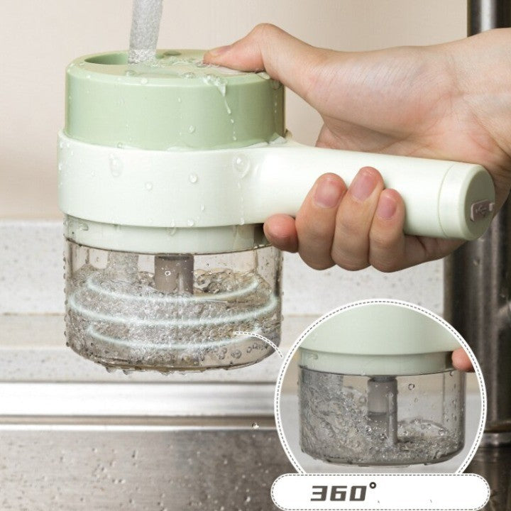 2in1 Portable Vegetable Slicer Blender - Image 6