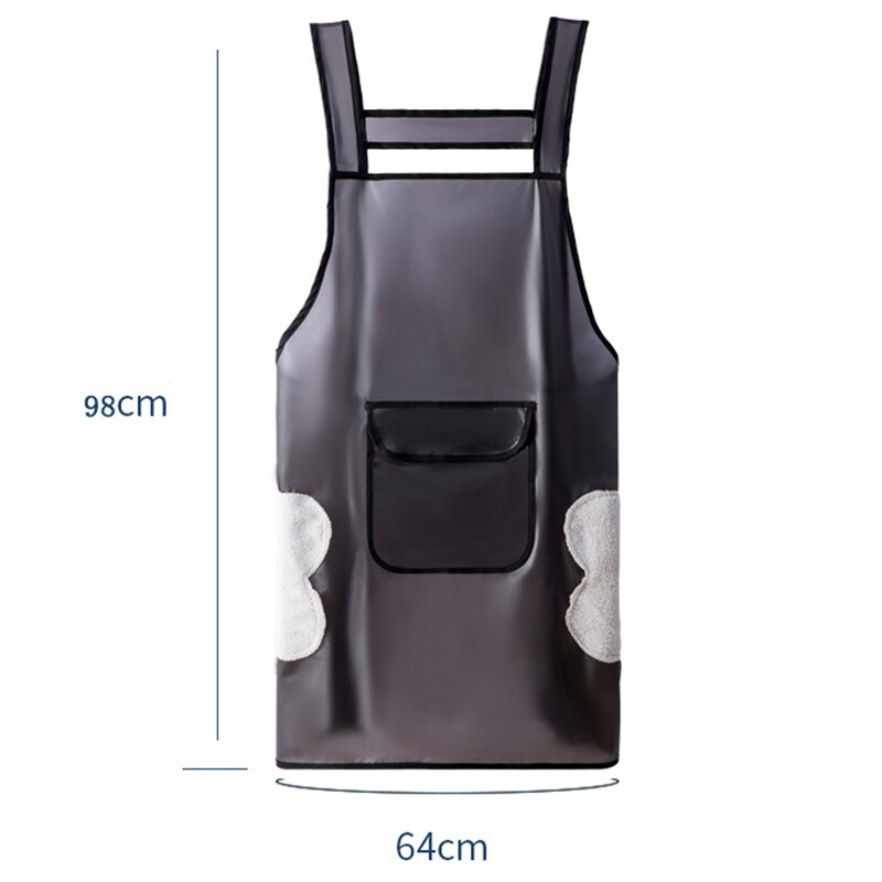 Transparent Waterproof Kitchen Apron - Image 8