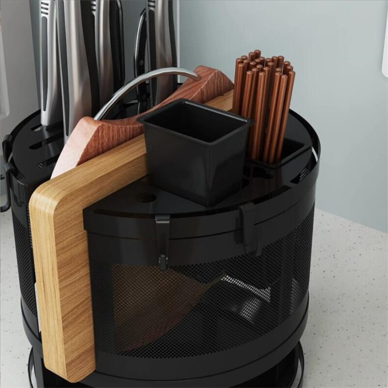 Rotating Kitchen Organizer Shelf Box - Image 1