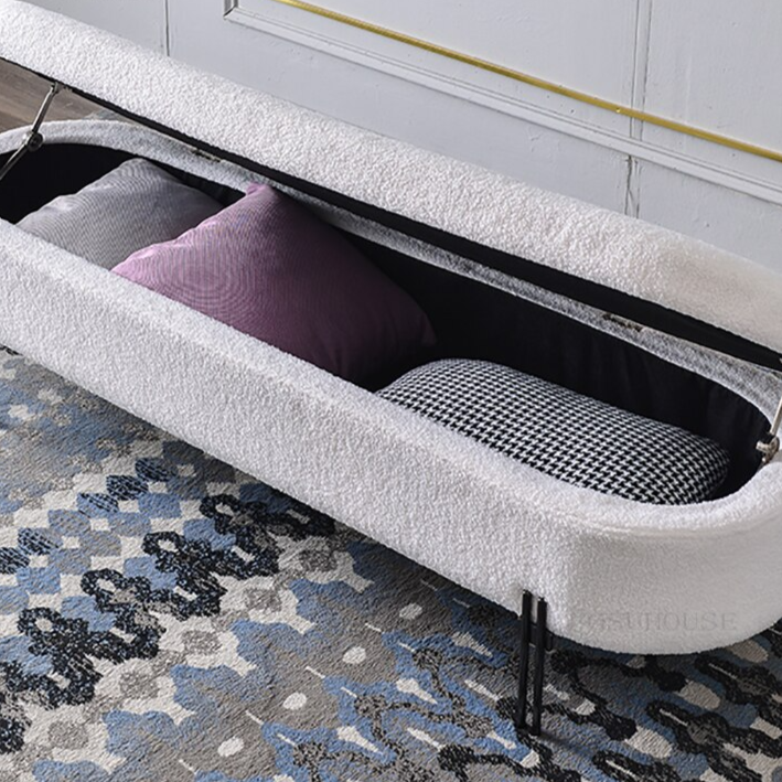 Luxury Storage Organizer Ottoman - Image 0