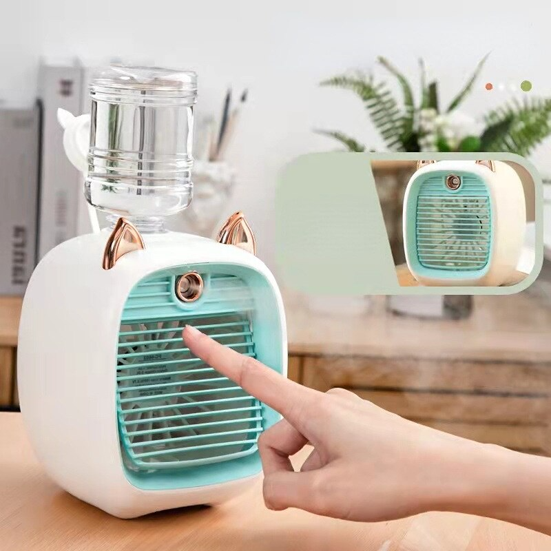 Portable Air Cooling Fan Mini Humidifier