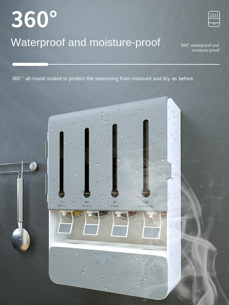 Multifunctional Seasoning Oil Dispenser Box - Image 2