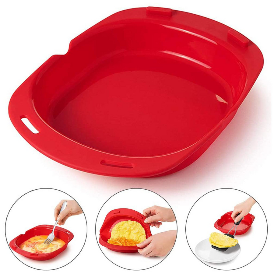 Non-Stick Microwave Omelette Maker - Image 5