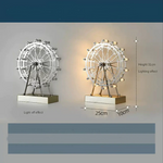 Colorful Rotating Wheel Table Lamp