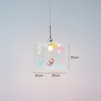Confetti Cube Minimal Pendant Lamp - Image 8