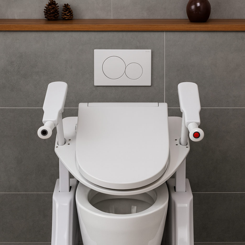 Smart Automatic Elderly Support Toilet Lift Seat - Image 1