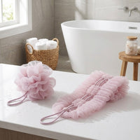Dual Texture Stretchable Shower Back Scrubber - Image 2