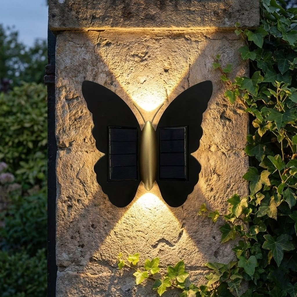 Butterfly Life Solar Powered Outdoor Lamp - Image 0