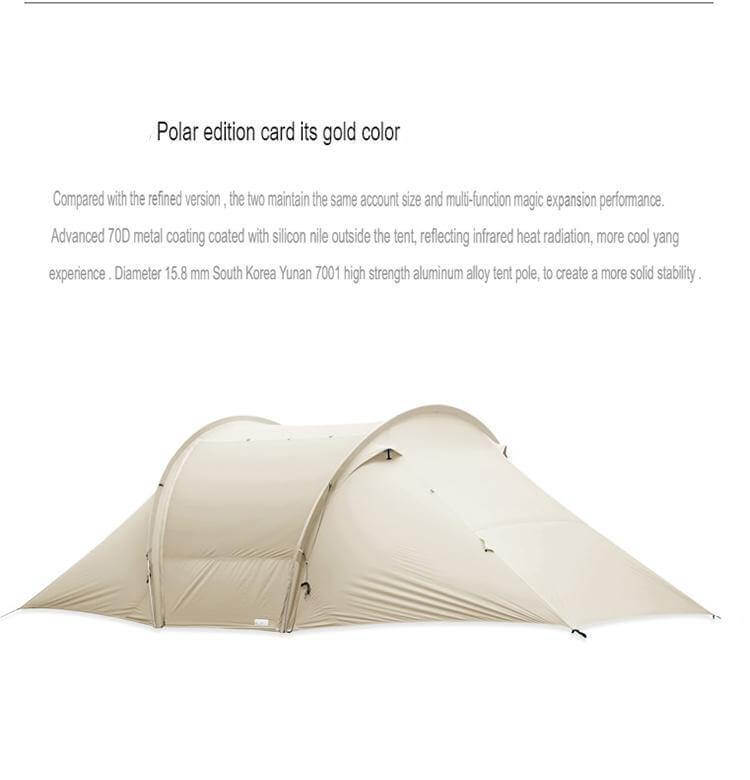 Creative Oversize Elegant Camping Tunnel Tent - Image 14