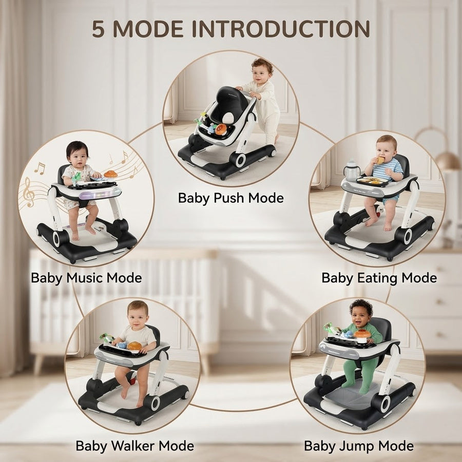 Multi Functional Anti Rollover Baby Walker - Image 2