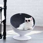 Elegant Rotating Interactive Cat Hammock Bed