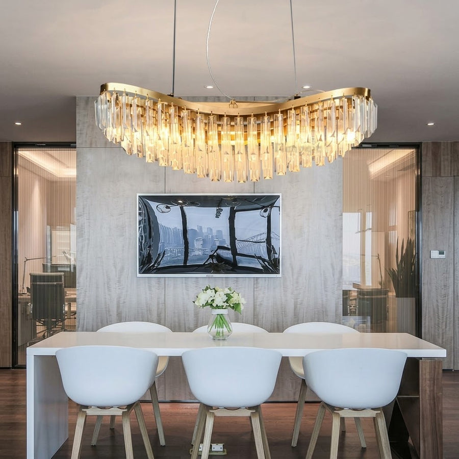 Dream Crystal Boat Modern Chandelier Lamp