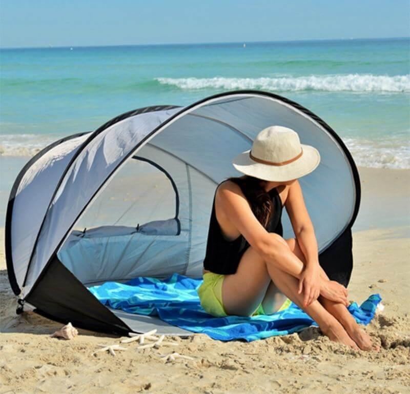 Quick Opening Sunshade Automatic Outdoor Beach Tent - MaviGadget