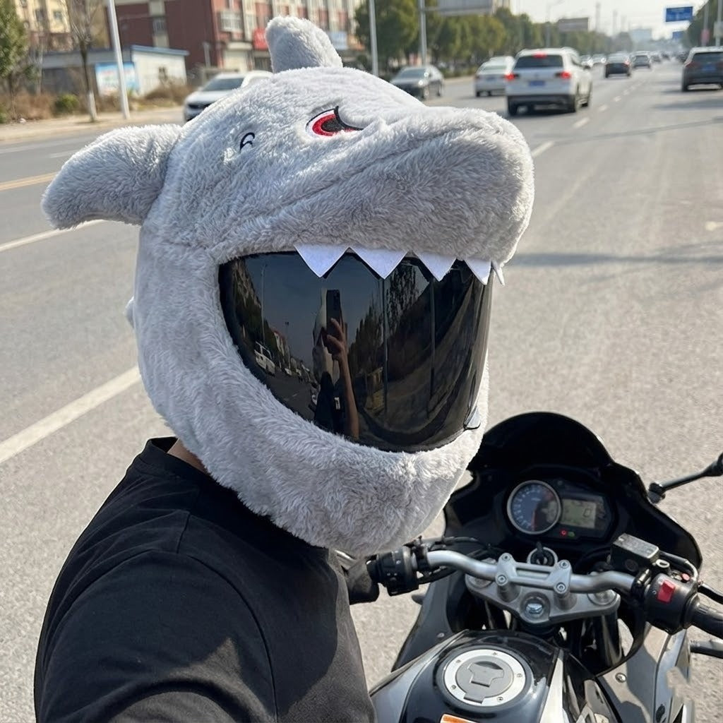Fluffy Animals Funny Helmet Covers - Image 1