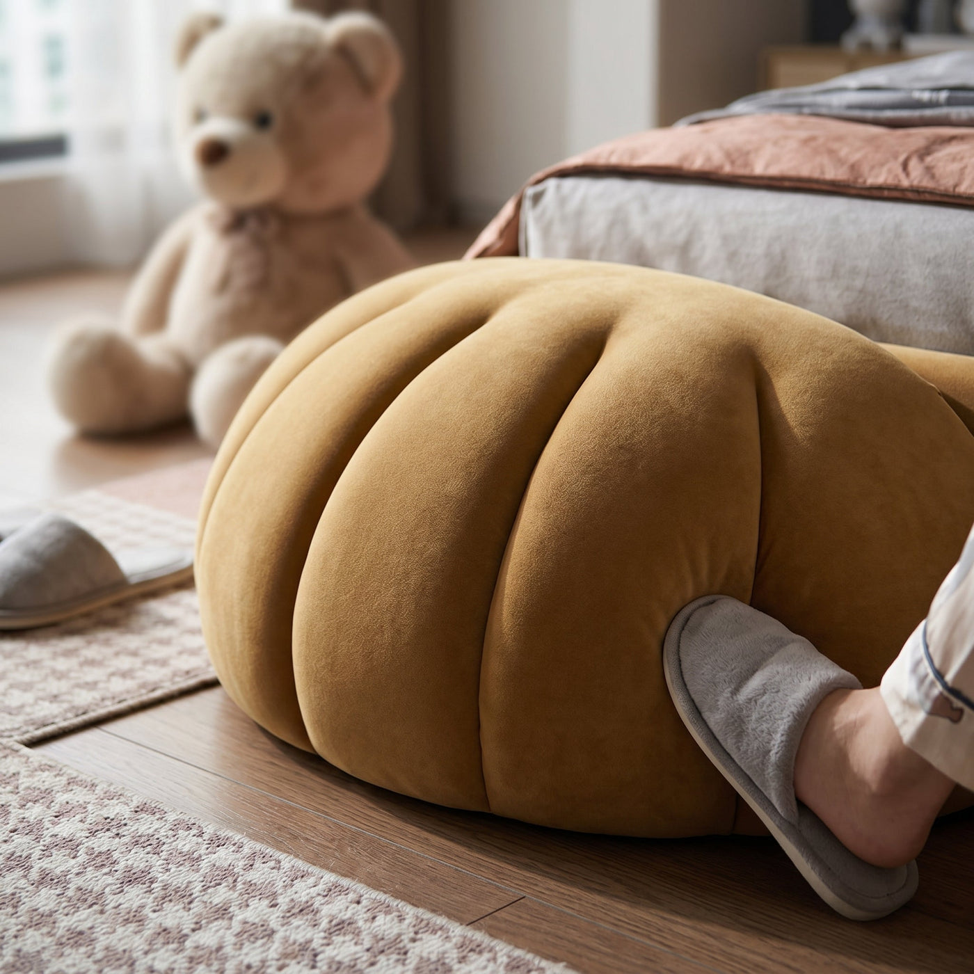 Big Rabbit Cozy Aesthetic Bed - Image 3