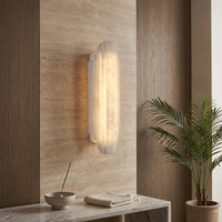 Art Deco Marble LED Wall Sconce Lamp - Image 1
